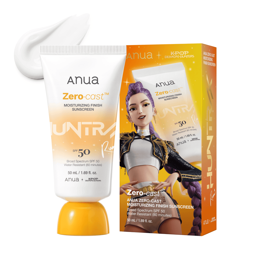Anua KPop Demon Hunters Zero-Cast Moisturizing Sunscreen SPF 50 | KMART Maroc