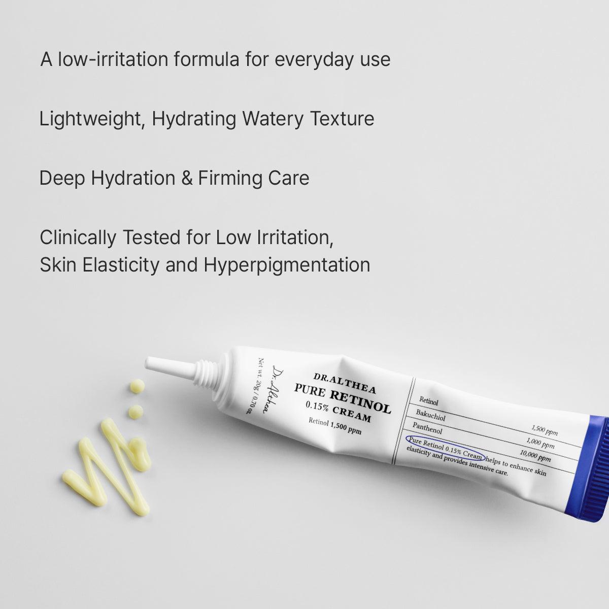 Dr. Althea Pure Retinol 0.15% Cream – bienfaits | KMART Maroc