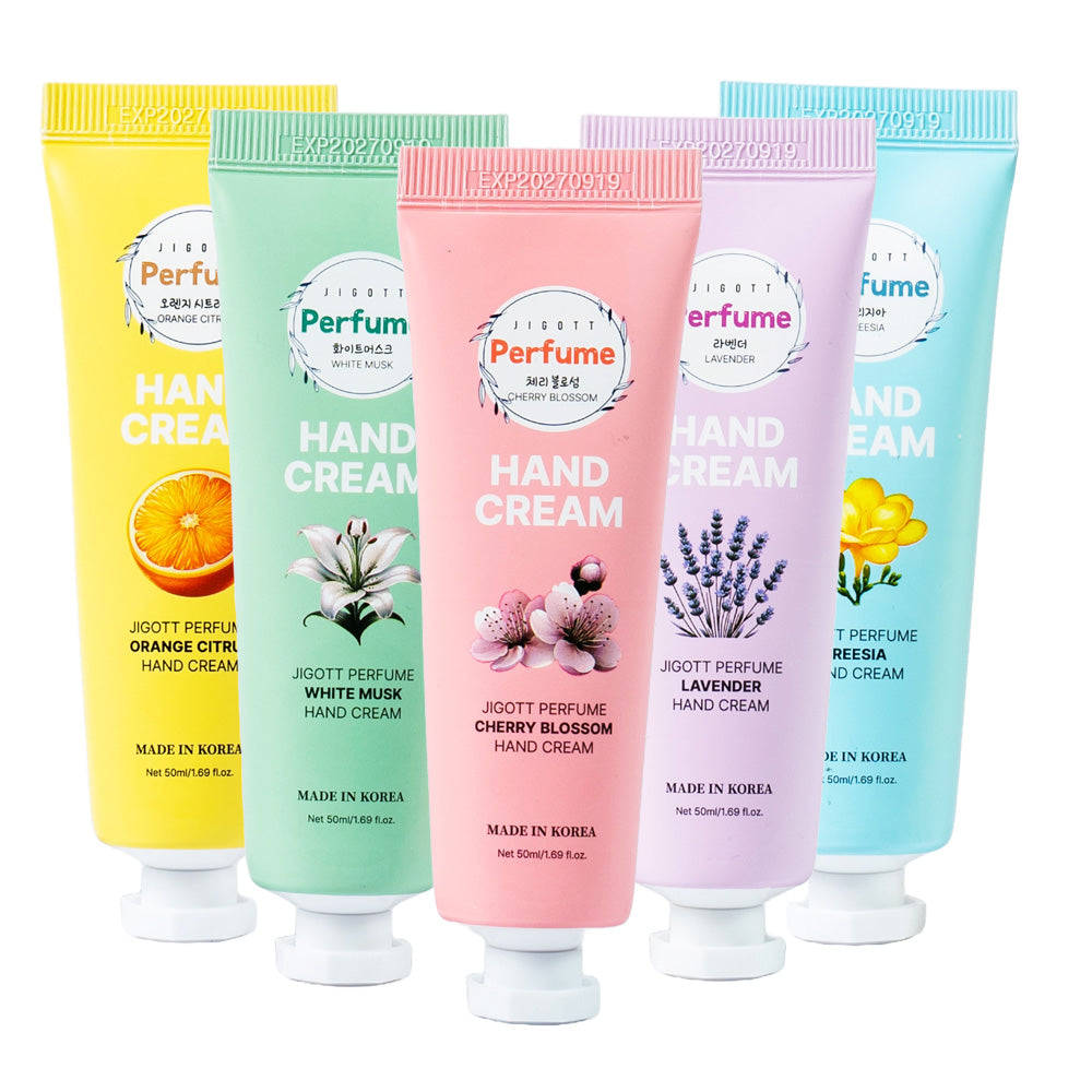 Jigott Perfume Assorted Hand Cream Set of 5