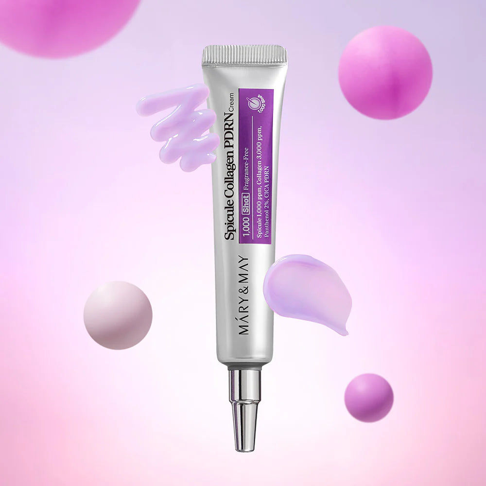 Texture Mary&May Spicule Collagen PDRN Cream | KMART Maroc