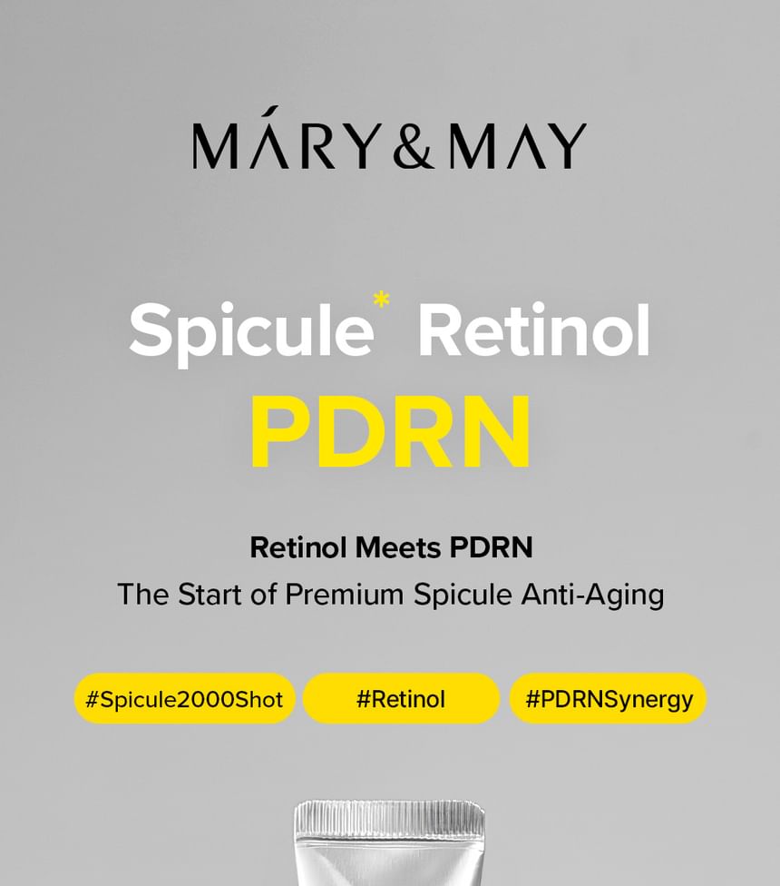 Mary&May Spicule Retinol PDRN Cream 15g | KMART Maroc