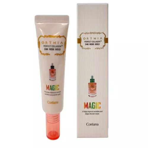 Coreana ORTHIA Perfect Collagen 24K Rose Gold Magic packaging | KMART Maroc